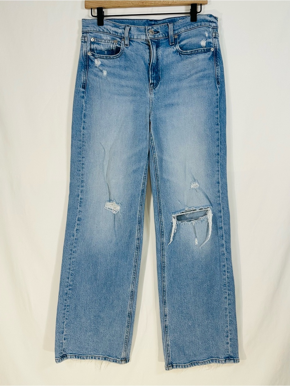 AYR The Secret Sauce Heirloom Jeans 30 Distressed Straight Leg Preppy Casual - Picture 2 of 10
